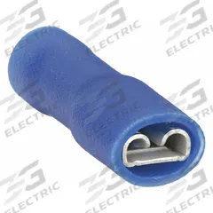 GRAINGER Wire Disconnect: Female Socket, Blue, Vinyl, Full Coverage, 16 AWG – 14 AWG Wire Size (MPN 24C884). Key specifications — Brand: GRAINGER; Manufacturer Part Number: 24C884.