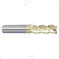 APPROVED VENDOR Corner Radius End Mill: Carbide, ZrN Coated, 3 Flute, 1/8" Mill Dia, 1-1/8" LOC (MPN 283-126112D)