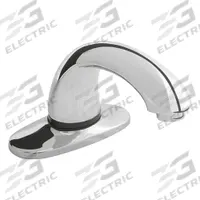 RUBBERMAID COMMERCIAL PRODUCTS Bathroom Sensor Faucet: Milano Auto Faucet, Brass, Chrome Finish (MPN 1818968). Key specifications — Brand: RUBBERMAID COMMERCIAL PRODUCTS; Includes: Rubber Gasket; Series: Milano Auto Faucet.