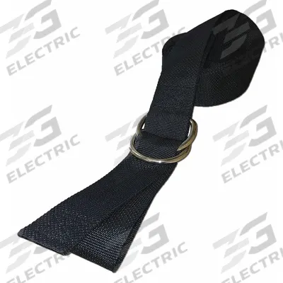 DICK MEDICAL SUPPLY Strap: 8 ft, Polypropylene, Double D-Ring - Straps for Backboards & Stretchers