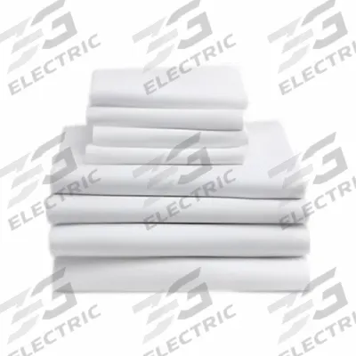 R & R TEXTILE Pillowcase: Std, 42 in Overall Lg, 34 in Overall Wd, T180 - R&R Textile Domestically-Made Sheets