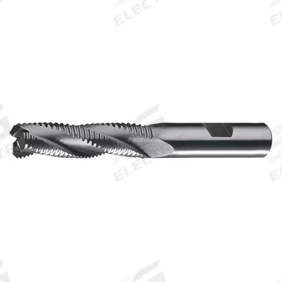 CLEVELAND Roughing End Mill: Cobalt, 4 Flute, Coarse Pitch, 5/8" Mill Dia, 5/8" LOC - General Purpose Cobalt Roughing End Mills