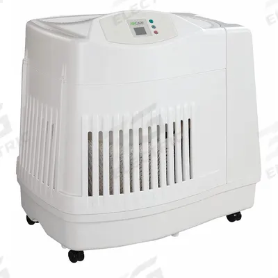 AIRCARE Portable Humidifier: Evaporation, 11.4 gal Daily Humidification Output - Cold Water Evaporative Portable Humidifiers