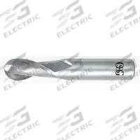 OSG Ball End Mill: Carbide, 2 Flute, 20 mm Mill Dia, 38 mm LOC, 102 mm OAL (MPN 402-7874-BN)