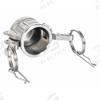 USA INDUSTRIALS Dust Cap: 3 in Coupling Size, 200 psi Max. Working Pressure @ 70 F, 76.5 mm Overall Lg - Type DC Stainless Steel Cam & Groove Dust Caps