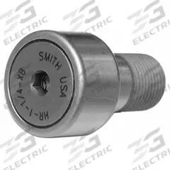 SMITH BEARING Cam Follower: 3/4 in Dia, Heavy, 1 Row, Open, Hex Socket, Flat, 1/2 in Roller Wd (MPN HR-3/4-B). Key specifications — Brand: SMITH BEARING; Duty Type: Heavy; System of Measurement: Inch.