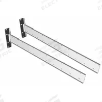 HAMMOND Adjustable Rear Brackets: RM Series Racks, 3 RU, Black Steel (MPN RM3U18BRKT). Key specifications — Brand: HAMMOND; For Use With: RM Series Racks; Rack Width Type: Full-Width.