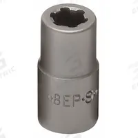 SK PROFESSIONAL TOOLS Nonsparking Socket: 1/4 in Drive Size, E8 Socket Size, 6-Point, Std (MPN 42708). Key specifications — attr1206049: SK PROFESSIONAL TOOLS; attr1206024: Rust-Resistant.