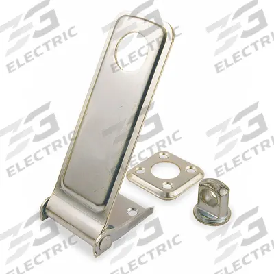 APPROVED VENDOR Hasp: Steel, 5/8 in Ht, 2 1/2 in Lg - Conventional Hasps