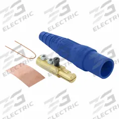 Single Pole Inline: Male, Blue, 600V AC/600V DC, 300 A, Double Set Screw Termination, 16 Series (MPN 16D22-UB). Key specifications — Gender: Male; Series: 16; Brand: LEVITON.