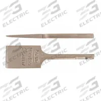 AMPCO Chisel: IR Chisel Scaler, 0.5 in Shank Size, 1 1/4 in Chisel Tip Wd, 3 1/2 in Overall Lg (MPN CS-22-ST). Key specifications — attr294782: AMPCO; attr292745: Aluminum Bronze.