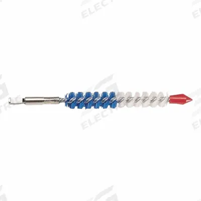 GOODWAY Tube Brush: Quick Connection, Nylon, 5/8 in to 5/8 in, Quick Connect Male - Brushes for Heat Exchanger Cleaning Equipment