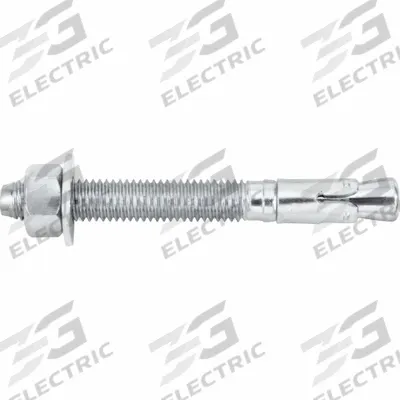 DEWALT Wedge Anchor: 4 1/2 in Overall Lg, 1/2 in Dia, 1/2"-13 Thread Size, 2 3/4 in Thread Lg - Steel Wedge Anchors