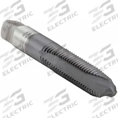 WIDIA GTD Spiral Point Tap: M10x1.5 Metric, D6, 3 Flute, Plug Chamfer, TiCN Coated High Speed Steel (MPN 19009)