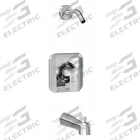 GENTA Shower Trim Kit: Genta Posi-Temp T2473, Chrome, Pull Up Diverter Spout (MPN T2473NH). Key specifications — Series: Genta Posi-Temp T2473.