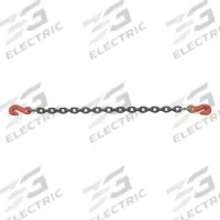 LIFTALLOY Single Leg Chain Sling: 9/32 in Chain Trade Size, 100 Chain Grade, Grab Hook, Alloy Steel (MPN 932SGGW10X10). Key specifications — Hook Type Included: Grab Hook; Brand: LIFTALLOY.
