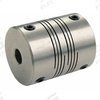 RULAND MANUFACTURING Motion Control Coupling: 3° Angular Misalignment, 11 mm Bore Dia 1, Aluminum - High-Precision Set Screw Beam Shaft Couplings
