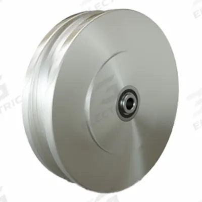 HAMILTON Track Wheel: 8 in Wheel Dia., 2 in Wheel Wd, 1,500 lb Load Capacity - U-Groove Wheels