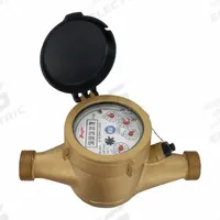 DWYER Water Meter: Flow Meter, Water, Electromagnetic, Brass, 2 in NPT, 2 in Connection Size, NPT (MPN WNT-A-C-08-1). Key specifications — Brand: DWYER; Display Type: Mechanical; Unit Of Measure: Gallons; Accuracy: +/-3% (Transitional Flow); Max. Voltage: 24VAC/DC; Mounting Orientation: Horizontal.