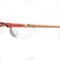 BRISKHEAT Heating Tape: 49°C Op Temp - Max, 10 ft Overall Lg, 1/2 in Overall Wd, 1/8 in Thick (MPN RKP1B0120). Key specifications — Requires Controller: Controller Not Required; Brand: BRISKHEAT; Compatible Material: Metal; Features: Power Cord with NEMA 1-15 Plug; Heating Device Outer Material: Silicone Rubber; Includes Controller: Yes; Includes Grounded Wire: Ungrounded; Backing Type: No Backing.