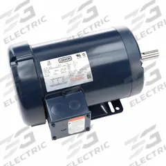 LEESON General Purpose: Rigid Base Mount, Totally Enclosed Fan Cooled, 1 1/2 hp, 200V AC, 1,750 RPM (MPN 145TTFR16038). Key specifications — Brand: LEESON; Nameplate Voltage @ 60 Hz: 200V AC; Full Load Current @ 60 Hz: 5.2 A; Nameplate RPM @ 60 Hz: 1,750 RPM; Motor Enclosure: TEFC.