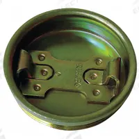 APPROVED VENDOR Drum Plug: NPT, Non-Locking, Steel, Zinc Plated, Poly Gasket, 2 in Outside Dia, 10 (MPN GTS20ZP). Key specifications — Includes: Poly Gasket; Lock Type: Non-Locking; Plug Material: Steel; Brand: APPROVED VENDOR; Plug Thread Type: NPT; For Use With: Steel Drums.