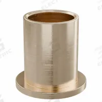 Flanged Sleeve Bearing: Bronze, SAE 841, 5/8 in Bore, 3/4 in OD, 1 in Lg, -35°F to 300°F, 10 PK (MPN FF703-01B). Key specifications — System of Measurement: Inch; Material Grade: SAE 841; Flange Type: Flanged; Brand: OILITE.