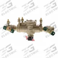 WATTS Backflow Preventer: LF009, with Flood Detection Sensor, Copper Silicon Alloy, 1 in Pipe Size (MPN 88004112). Key specifications — Shut-Off Valve Type: Ball Valve; Connection Type: FNPT.