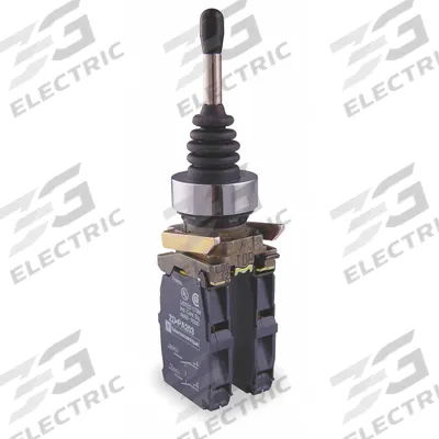 SCHNEIDER Joystick Operator: Vertical Operation, 2 Positions, 1NO, Maintained - Joystick Operators with Contact Blocks