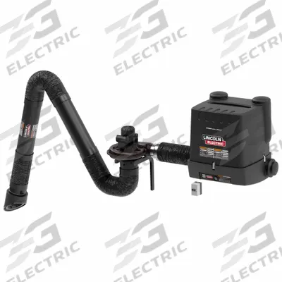LINCOLN ELECTRIC: 735 cfm, 13 ft Arm Lg, MERV 14 - Single-Arm Wall-Mount Fume Extractors
