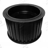 APPROVED VENDOR Timing Belt Pulley: Trapezoidal, Bushed, For H Timing Belt Section, For 3 in Belt Wd (MPN QD120H300). Key specifications — Brand: APPROVED VENDOR; Tooth Profile: Trapezoidal; Finish: Black Oxide; For Bushing Type: Quick Detachable.