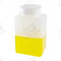 APPROVED VENDOR Graduated Bottle: 1 L, 33.81 fl oz, HDPE, Natural, Rectangular, Translucent (MPN 226295-1000). Key specifications — Body Color: Natural; Brand: APPROVED VENDOR; Closure Included: Yes; Graduated: Yes.