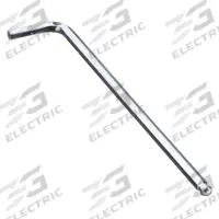 EKLIND Hex Key: 1 Ball Ends, 3/8 in Tip Size, SAE, Long, Alloy Steel, Chrome, 8 1/2 in Long Arm Lg (MPN 19324). Key specifications — attr1205521: EKLIND; attr1205526: Chrome.