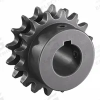 TRITAN Roller Chain Sprocket: 40-2, For 1/2 in Chain Pitch, 1 in Bore Dia, 16 Teeth, Steel (MPN D40BS16H X 1). Key specifications — Brand: TRITAN.