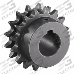TRITAN Roller Chain Sprocket: 40-2, For 1/2 in Chain Pitch, 1 in Bore Dia, 16 Teeth, Steel (MPN D40BS16H X 1). Key specifications — Brand: TRITAN.