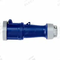 LEVITON Pin and Sleeve Connector: Blue, 250V AC, Single Phase, 60 A, 2 Pole, 3 Wire, IEC Grounding (MPN 360C6WLEV). Key specifications — Brand: LEVITON.