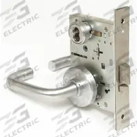 BEST Door Lockset: Storeroom Lever Locksets, Chrome, ADA Compliant, Interchangeable Core (MPN 45H7D3H626). Key specifications — Ligature Resistance: Not Ligature-Resistant; Brand: BEST; Lockset Function ANSI Code: F07; Visual Indicator Message: No Message; Lockset Style: 40H Rose; ADA Compliant: Yes; Finish: Satin Chromium-Plated : Stainless Steel.