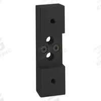 Roller Wheel: 15 Series, 1 3/16 in L x 1 1/2 in W x 4 5/8 in H, Black, Anodized (MPN 2754-BLACK). Key specifications — Brand: 80/20; Housing Material: Aluminum; Includes: Mounting Hardware; Finish: Anodized.