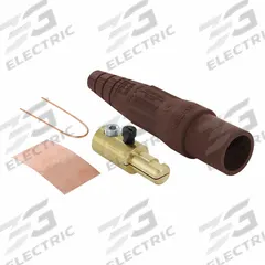 Single Pole Inline: Male, Brown, 600V AC/600V DC, 400 A, Single Set Screw Termination, 16 Series (MPN 16D23-UH). Key specifications — Gender: Male; Series: 16; Brand: LEVITON.