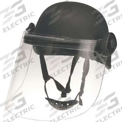 UNITED SHIELD Level IIIA Lightweight Helmet w/ Paulson Face Shield: S Fits Hat Size