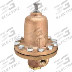 CASH VALVE Pressure Regulator: FNPT x FNPT, 3/4 in x 3/4 in, Bronze, 40 psi to 500 psi, 180°F (MPN LS1DSBS01-D3-0300). Key specifications — Brand: CASH VALVE.
