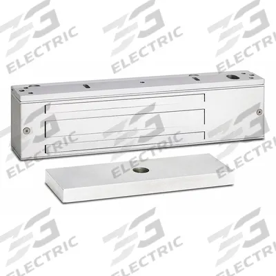 SDC Electromagnetic Lock: 11 in Lg, 1 9/16 in Wd - Single-Door Magnetic Locks