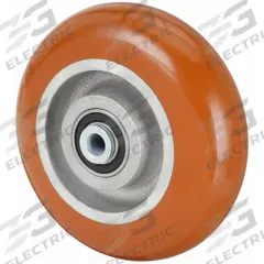 APPROVED VENDOR Caster Wheel: 6 in Wheel Dia., 2 in Wheel Wd, Polyurethane, 1,000 lb Load Rating (MPN 49H858). Key specifications — Brand: APPROVED VENDOR; Wheel/Tread Color: Orange.