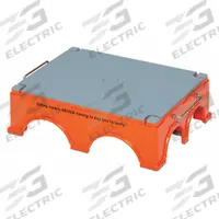 SANDEL Step Stool: 1 Steps, 5.3 in Overall Ht, 500 lb Load Cap, Plastic, 5.3 in Standing Ht (MPN 1170). Key specifications — Brand: SANDEL; Color: Orange; Includes: (2) Bottom Stools.