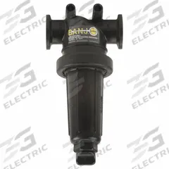 BANJO Inline Strainer: Polypropylene, 1 in, Manifold Flange, Mesh, 50 mesh Screen Size, 7 7/8 in Ht (MPN MLST100-50). Key specifications — Screen Material: 316 Stainless Steel; Bowl Color: Black; Material: Polypropylene; Brand: BANJO; Seal Material: EPDM; Color: Blue.
