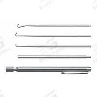 MOODY TOOL Spring Tool Set: Steel, Angle/Hook, 90° Angle/Hook Tip (MPN 55-1862). Key specifications — attr1004944: MOODY TOOL; attr1016102: Steel; attr1016110: Carbon Steel; attr1016098: Spring Tool Set; attr1016101: Hook; attr1034911: Steel.