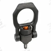 JW WINCO Quick-Release Hoist Ring: Steel, 8.4 kN Load Limit, M16 Thread Size, 17 mm Working Lg (MPN 1135-M16-17-ST). Key specifications — Thread Size: M16; Operation: Lifting; Working Load Limit - Side Load: 4.2 kN (944 lbf); Material: Steel; Brand: JW WINCO; Working Pin Length: 17 mm.