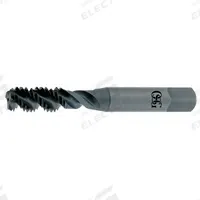 OSG Spiral Flute Tap: 1/4"-20 UNC, H5 / 2B-3B, 3 Flute, Bottoming Chamfer (MPN 5003508)