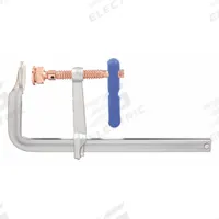 WILTON Bar Clamp: Heavy Duty, Coated T Handle, 16 in Jaw Opening - Max, 2,660 lb Clamping Force, F (MPN 2400S-16C). Key specifications — attr668287: Bar Slide; attr668283: Swivel; attr663925: WILTON.