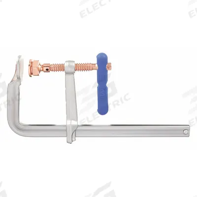 WILTON Bar Clamp: Heavy Duty, Coated T Handle, 16 in Jaw Opening - Max, 2,660 lb Clamping Force - Spatter-Resistant Bar Clamps